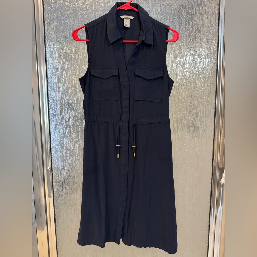 H&M Dark Blue Dress